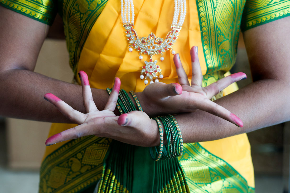 Bharatanatyam-Taenzerin