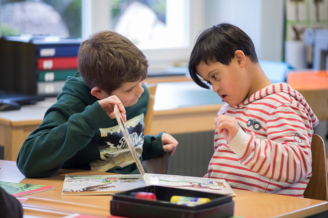 Integrierte Klasse an einer Primarschule