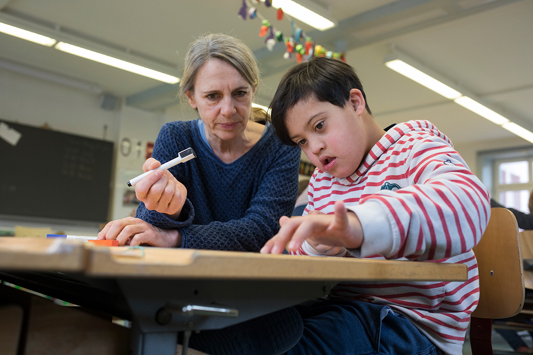 Integrierte Klasse an einer Primarschule