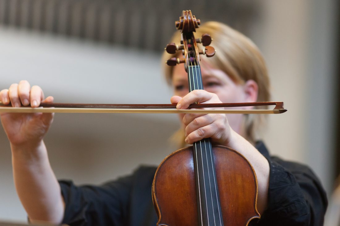 Proben der Orchester Gesellschaft Zuerich (OGZ)