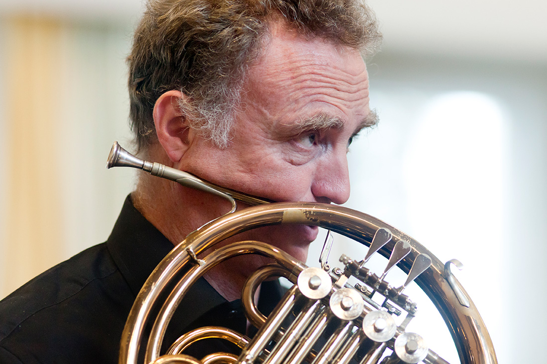 Proben der Orchester Gesellschaft Zuerich (OGZ)