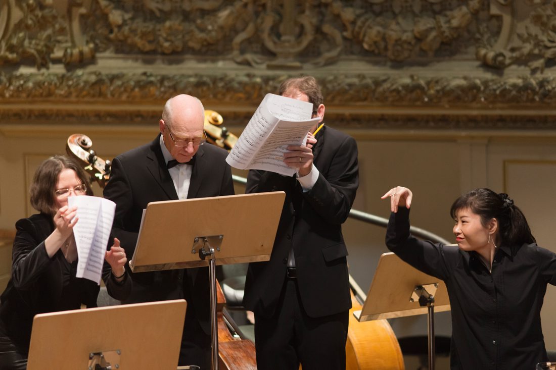 Generalproben der Orchester Gesellschaft Zuerich in der Tonhalle Zürich