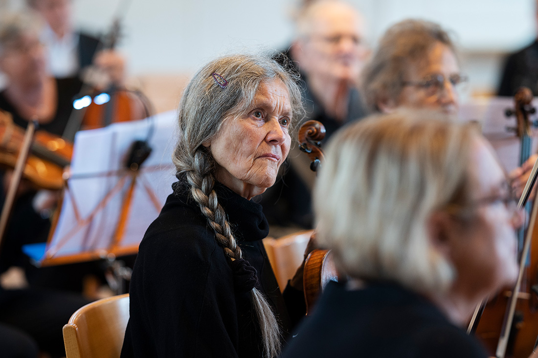 Proben des Altstadt Orchesters