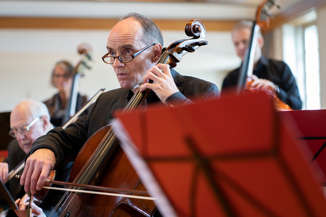 Proben des Altstadt Orchesters