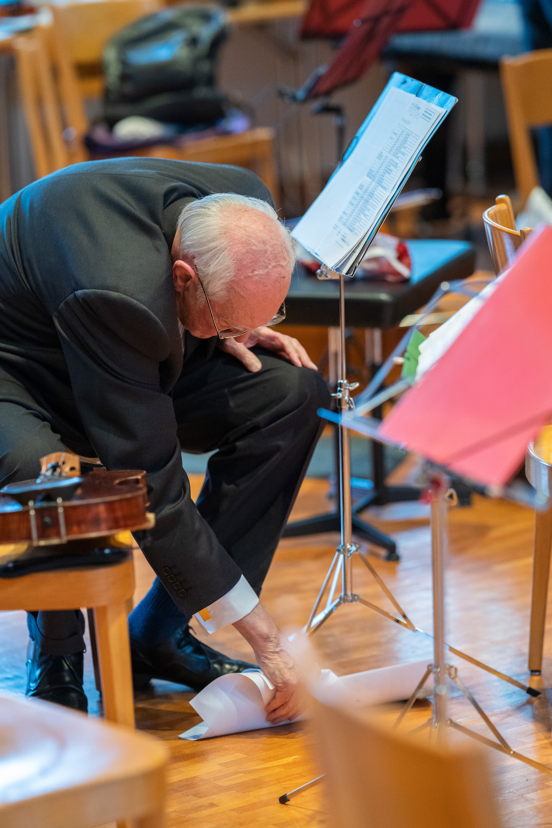 Proben des Altstadt Orchesters