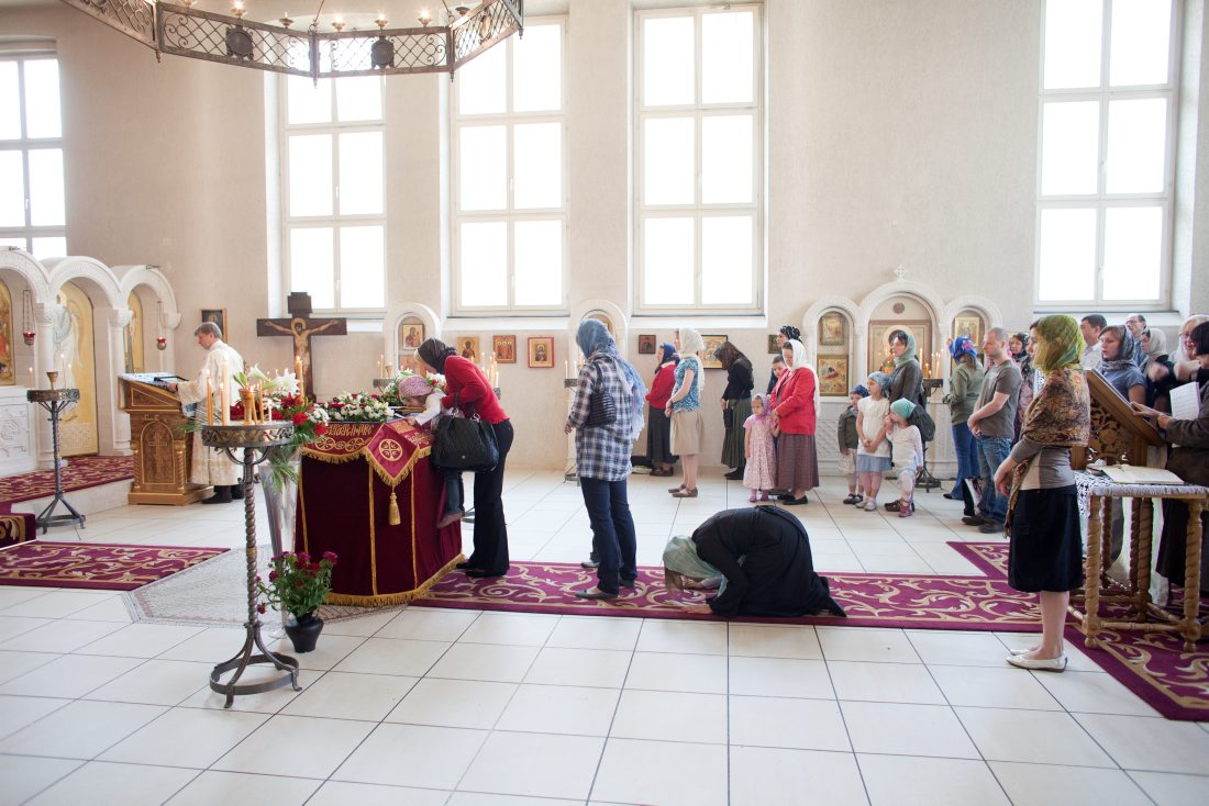 Ostersamstag in der russisch-orthodoxen Kirche