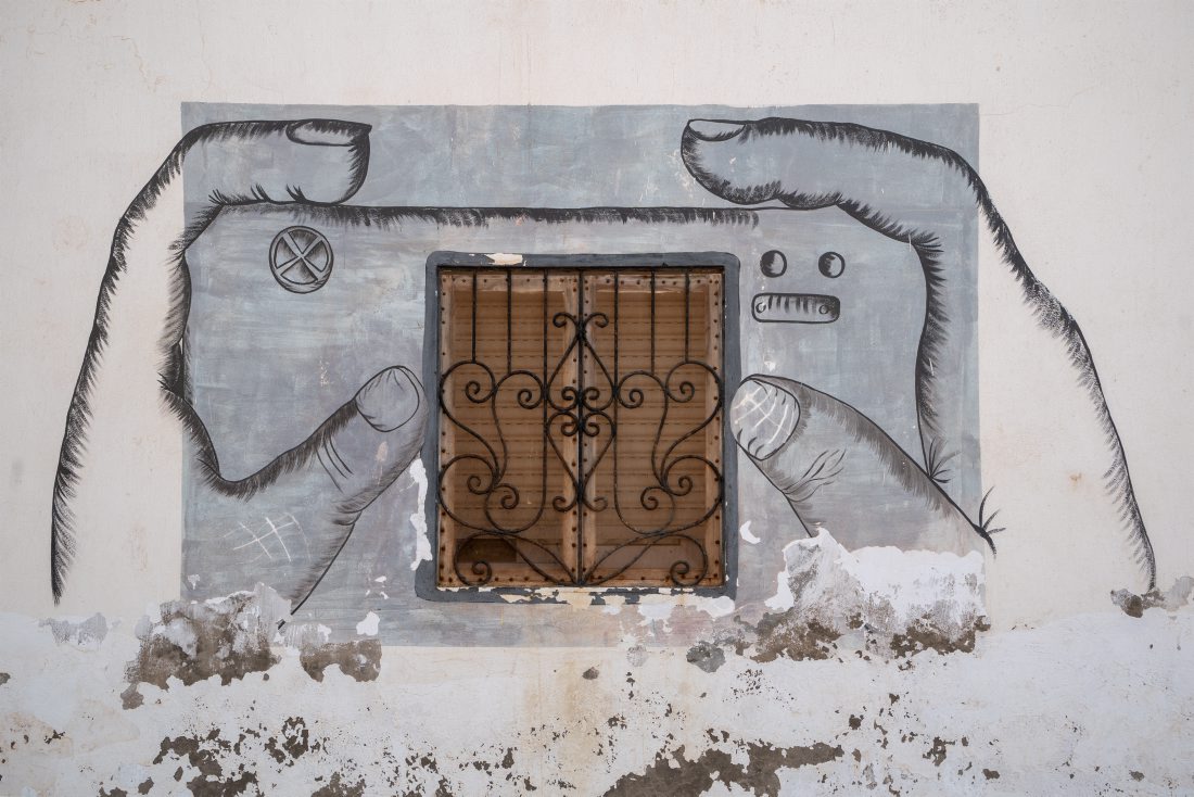 Graffiti in Marokko