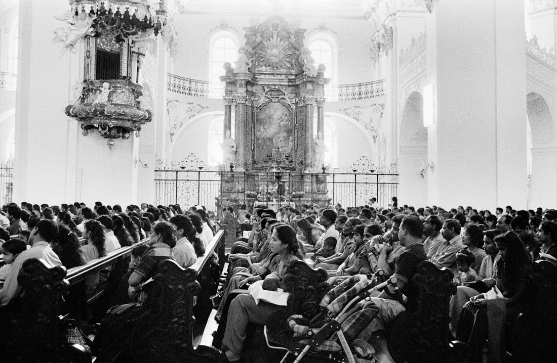 Tamilischer Gottesdienst im Kloster Einsiedeln