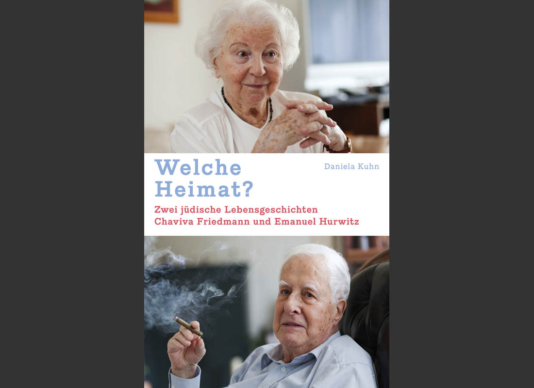 Chaviva Friedmann gelangte 1939 mit einem der letzten Kindertransporte von Berlin nach Palästina. Sie half, einen Kibbuz aufzubauen und wurde Krankenschwester. Seit bald einem halben Jahrhundert lebt sie in Zürich.  Emanuel Hurwitz ist in Zürich aufgewachsen. Er ist Psychiater und Psychoanalytiker. 1983 machte er als SP-Kantonsrat von sich reden, als er aus Protest gegen die einseitige Unterstützung der PLO aus dem Kantonsrat und der Partei zurücktrat. So verschieden die beiden Leben verlaufen sind, so sehr sind beide geprägt von der Frage, wo Heimat zu finden sei.<br>Limmat Verlag, 2014, Text: Daniela Kuhn, Fotos: Vera Markus