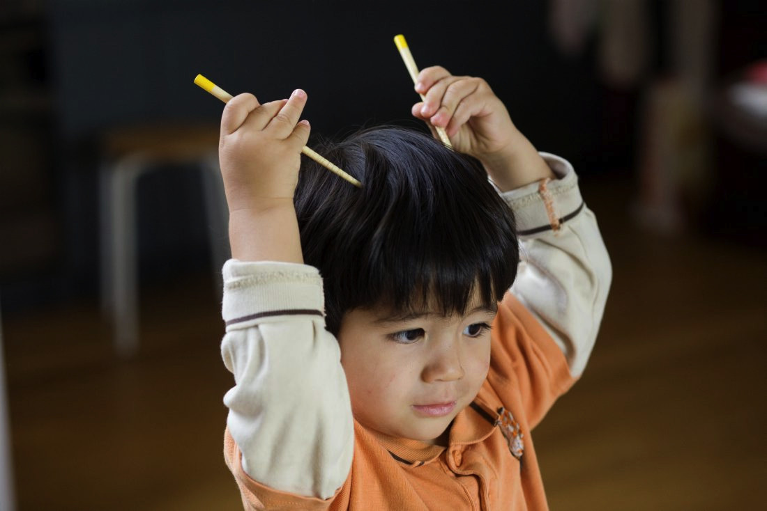 14 Portraets und Geschichten rund ums Thema Essen<br>Die Japanisch-Schweizer Familie Barbon isst asiatisch.